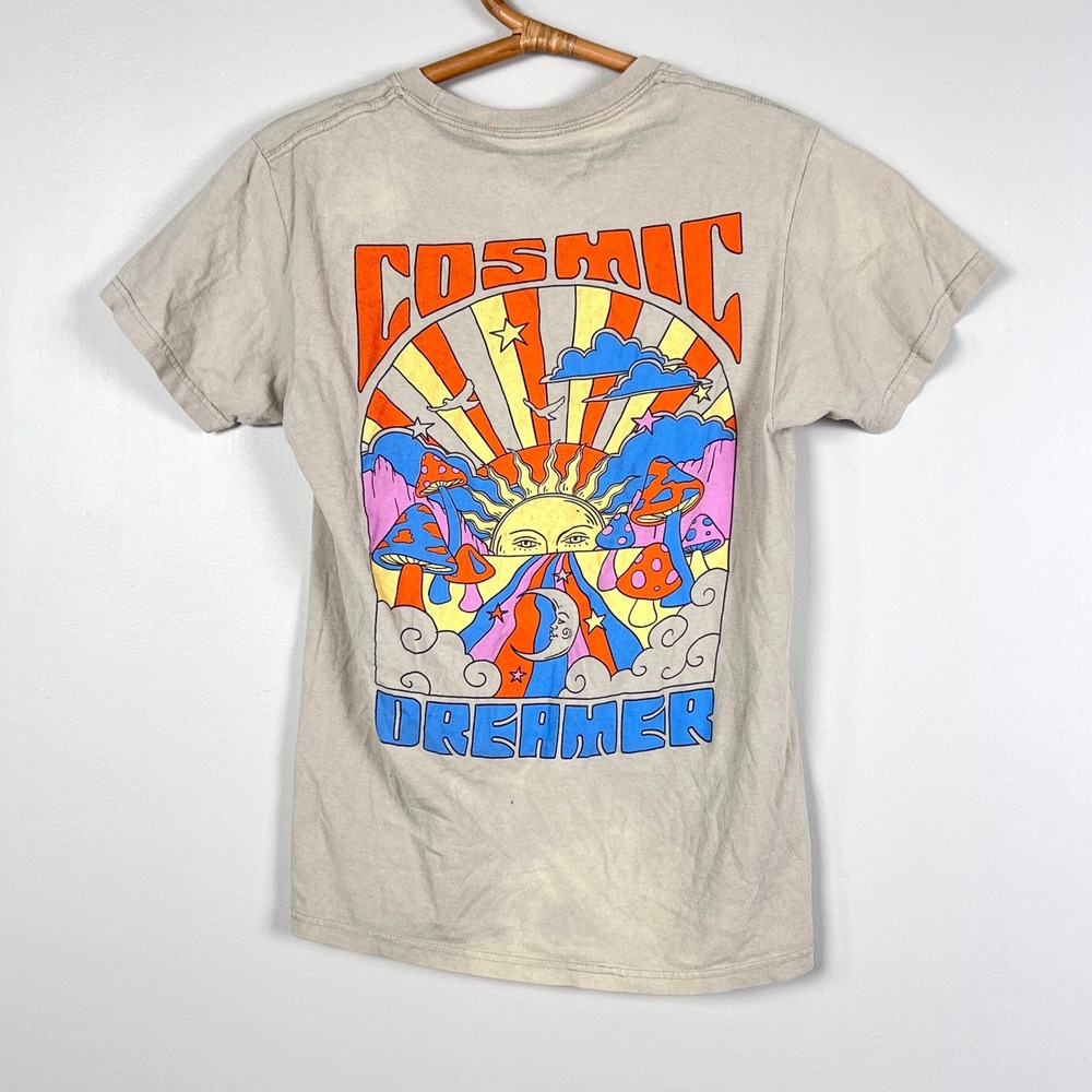 Call Your Mother Top T READ Graphic Tee Womens Small Cosmic‎ Kitsch Funny